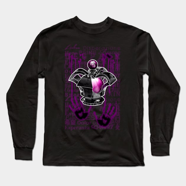 Akuma Homura's Dark Orb Long Sleeve T-Shirt by YueGraphicDesign